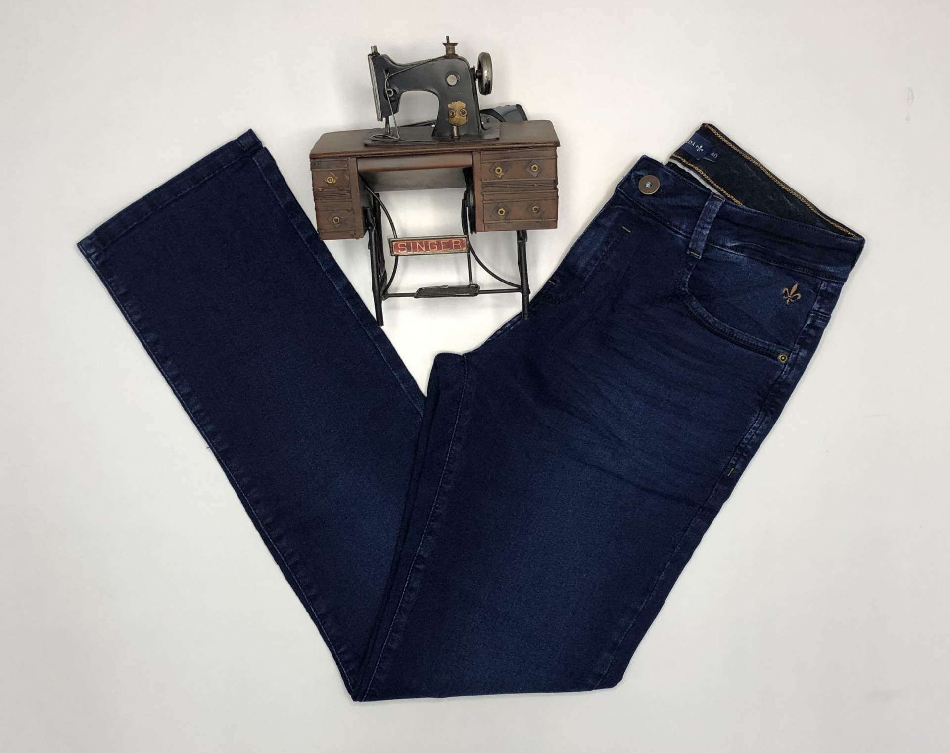 calça jeans de strech