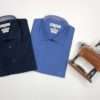 viaandrea camisa dudalina manga longa slim fit marinho