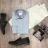 viaandrea camisa fideli manga longa extrafine cotton 5