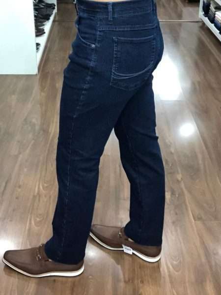 viaandrea calca jeans pierre cardin com elastano tradicional 3