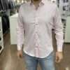 viaandrea camisa docthos slim fit acetinado